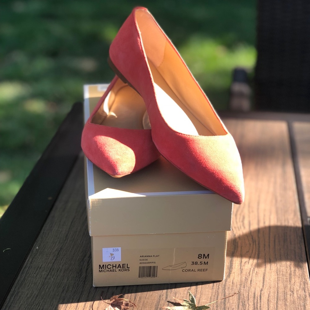 Michael Kors Suede Flats